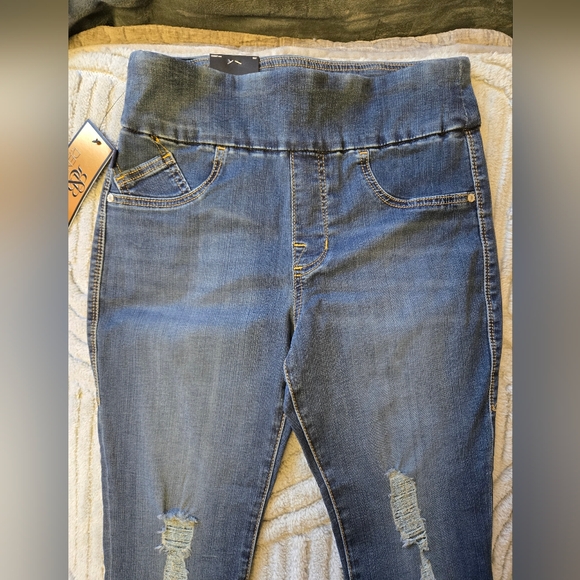 Rock & Republic Women's Denim RX Dark Blue 8 Long - Picture 4 of 4